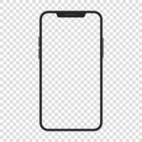 Smartphone Device Mockup UI UX Vector Illustration