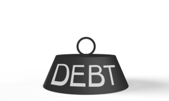 Debt icon object financial problem business marketing money bill tax economy bankruptcy budget banking loan crisis payment finance credit concept currency expense bill currency accounting business png