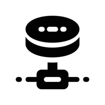 base de datos icono. vector glifo icono para tu sitio web, móvil, presentación, y logo diseño.