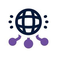 internet icon. vector dual tone icon for your website, mobile, presentation, and logo design.