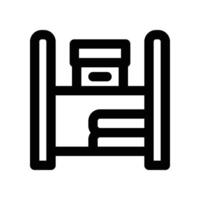 shelf box icon. vector line icon for your website, mobile, presentation, and logo design.