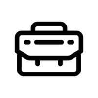 briefcase icon. vector line icon for your website, mobile, presentation, and logo design.