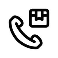 order call icon. vector line icon for your website, mobile, presentation, and logo design.