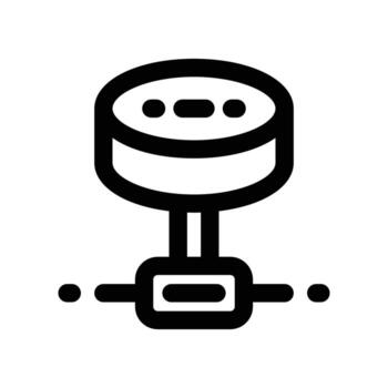 base de datos icono. vector línea icono para tu sitio web, móvil, presentación, y logo diseño.