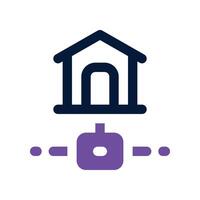 home server icon. vector dual tone icon for your website, mobile, presentation, and logo design.