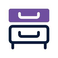 archive icon. vector dual tone icon for your website, mobile, presentation, and logo design.