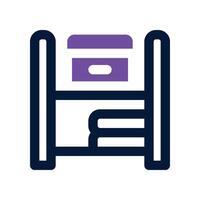 shelf box icon. vector dual tone icon for your website, mobile, presentation, and logo design.