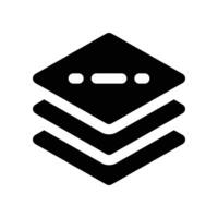 layer icon. vector glyph icon for your website, mobile, presentation, and logo design.