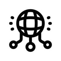 internet icon. vector line icon for your website, mobile, presentation, and logo design.