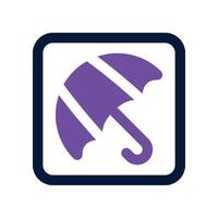 keep dry icon. vector dual tone icon for your website, mobile, presentation, and logo design.