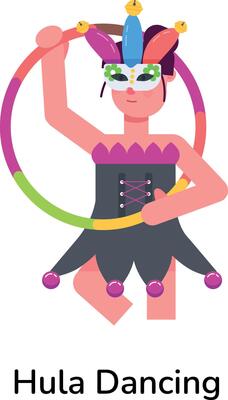 Trendy Hula Dancing