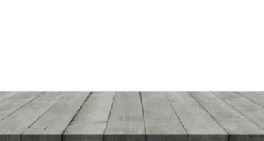 vide pin bois table Haut avec isolé transparent arrière-plan, Vide plan de travail pour produit montage La publicité png