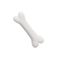 3D icon bone for your design png