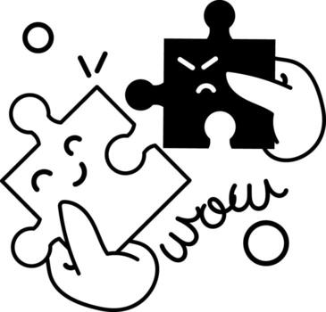 resolución de problemas de moda vector