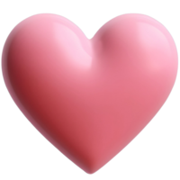 AI generated Red mini heart png