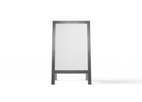 Advertising Stand Banner Mockup png
