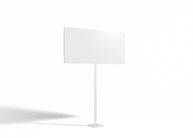 Sign stand advertising mockup png