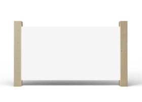 maqueta de cartel blanco png