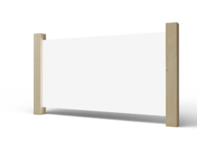 maqueta de cartel blanco png