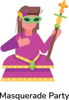 Trendy Masquerade Party