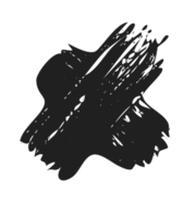 schwarz Fleck Bürste, Grunge Banner, Hand gezeichnet Spritzen. Grunge Abzeichen Bürste, Hand gezeichnet schwarz png