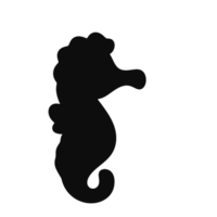 illustration of an seahorse png