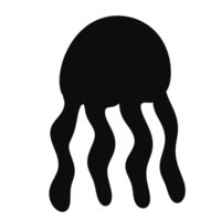 Illustration of a jellyfish png