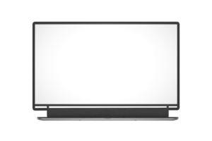 lcd écran maquette png