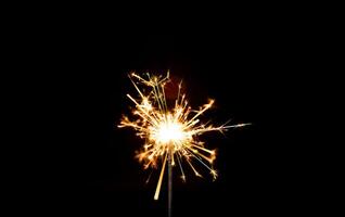 Sparkler background. Christmas and new year sparkler holiday background photo