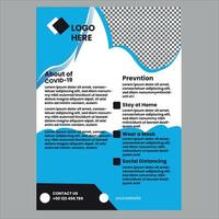 Flyer Template Design vector