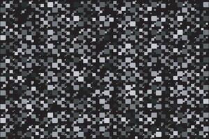 Black halftone dot grain texture pixel pop-art abstract pattern background vector