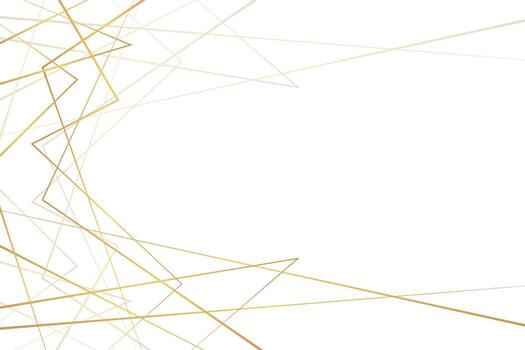 Luxury premium golden random chaotic wave lines abstract background design vector