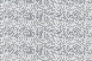 Black halftone dot grain texture pixel pop-art abstract pattern background vector