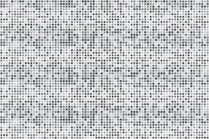 Black halftone dot grain texture pixel pop-art abstract pattern background vector