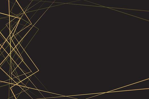 Luxury premium golden random chaotic wave lines abstract background design vector