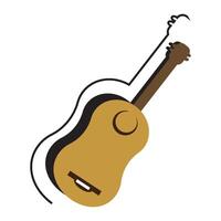 guitar logo vector