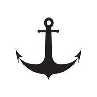 Anchor logo vector