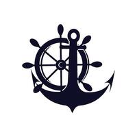 Anchor logo vector