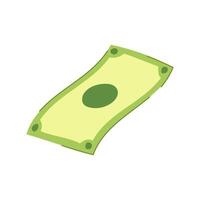 money cash cartoon vector illustration