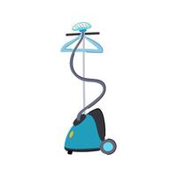 dress garment steamer cartoon vector illustration