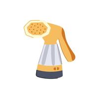 dry garment steamer cartoon vector illustration