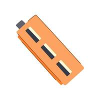 computer usb hub cartoon vector illustration