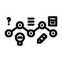 design sprint ux ui line icon vector illustration