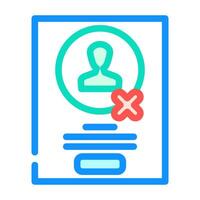 guerrilla testing ux ui design color icon vector illustration