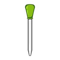 oil pipette cartoon vector illustration