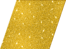 Parallelogramm richtig gestalten Gold funkeln 3d Prämie elegant funkelnd dekorativ glänzend schick Basic Formen png