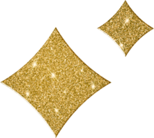 lumineux or briller étoiles png