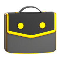 valise alt 3d illustration pour uiux la toile app Info grapich présentation etc png