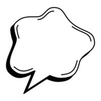 Comic Speech Bubble vector