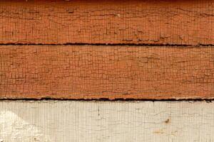 old painted colorfull horizontal wood plank background photo